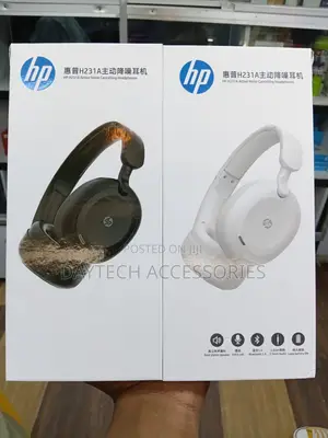 HP H231A Active Noise Cancelling (ANC) Wireless Headphones.