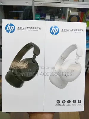 HP H231A Active Noise Cancelling (ANC) Wireless Headphones.