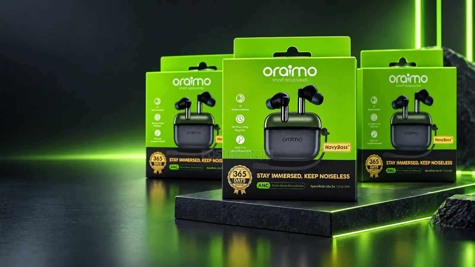 Oraimo *SpaceBuds Lite 2+* OTW-325P Earbuds