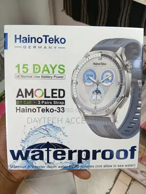 Haino-Teco-33 Germany Waterproof Smart Watch AMOLED Display.