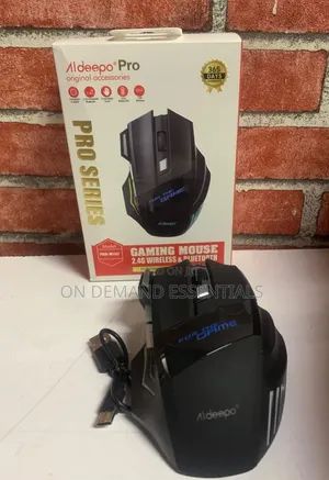 Aldeepo Pro-M137 Gaming Mouse 2.4g Wireless & Bluetooth