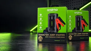 Oraimo Power Spark 1500A 12V *Car Jump Starter* 10,000mAh Powerbank
