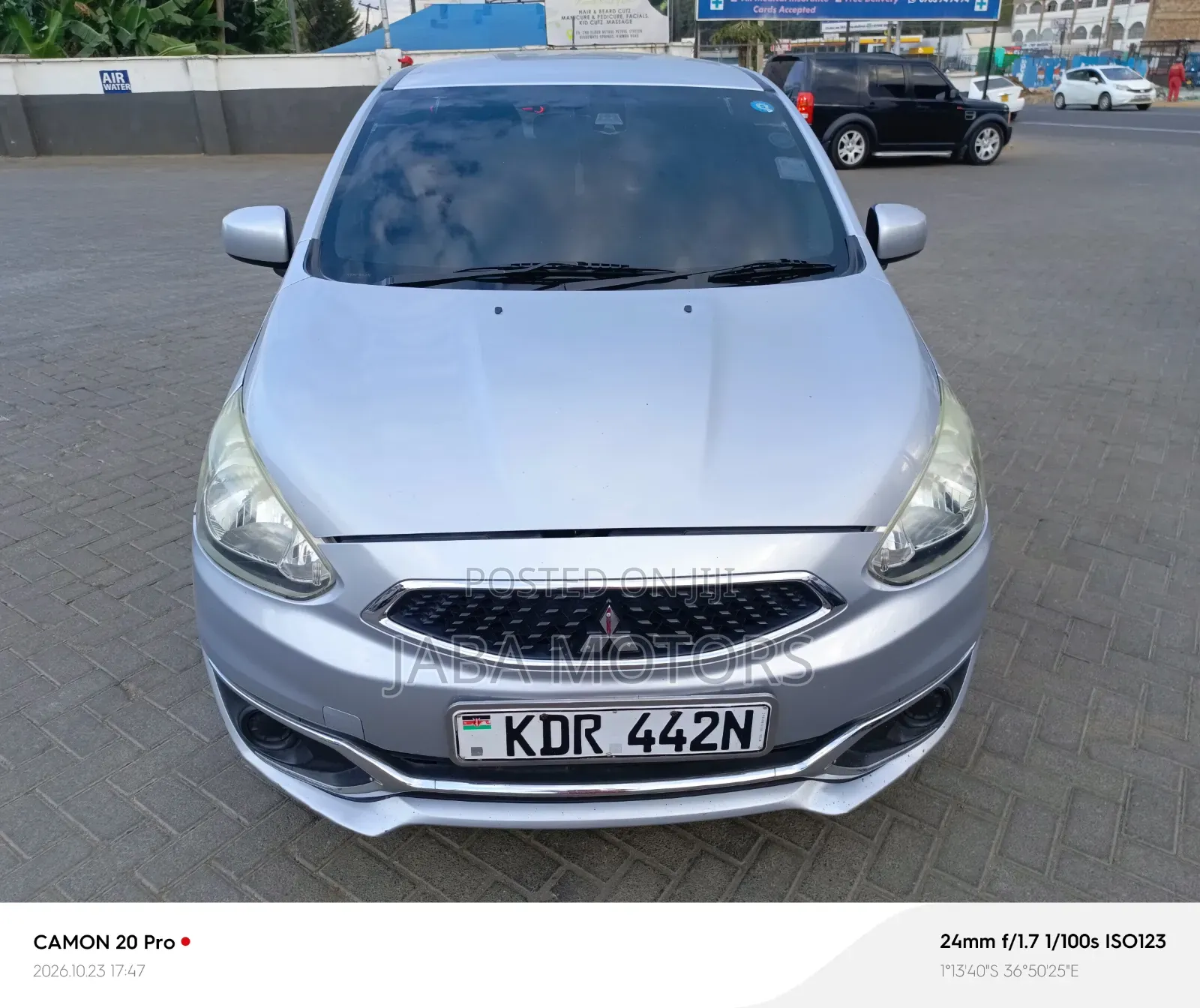 Mitsubishi Mirage 2017 Silver