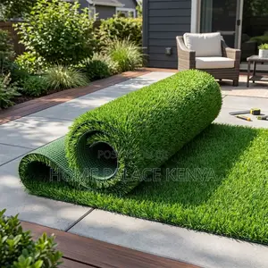 Outdoor Carpet; 1M by 1M Green Outdoor Grass Carpet