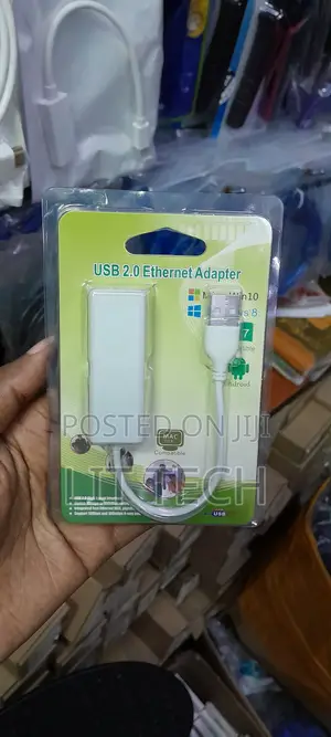 USB 2.0 to RJ45 Fast Ethernet Network Adapter (10/100 Mbps)