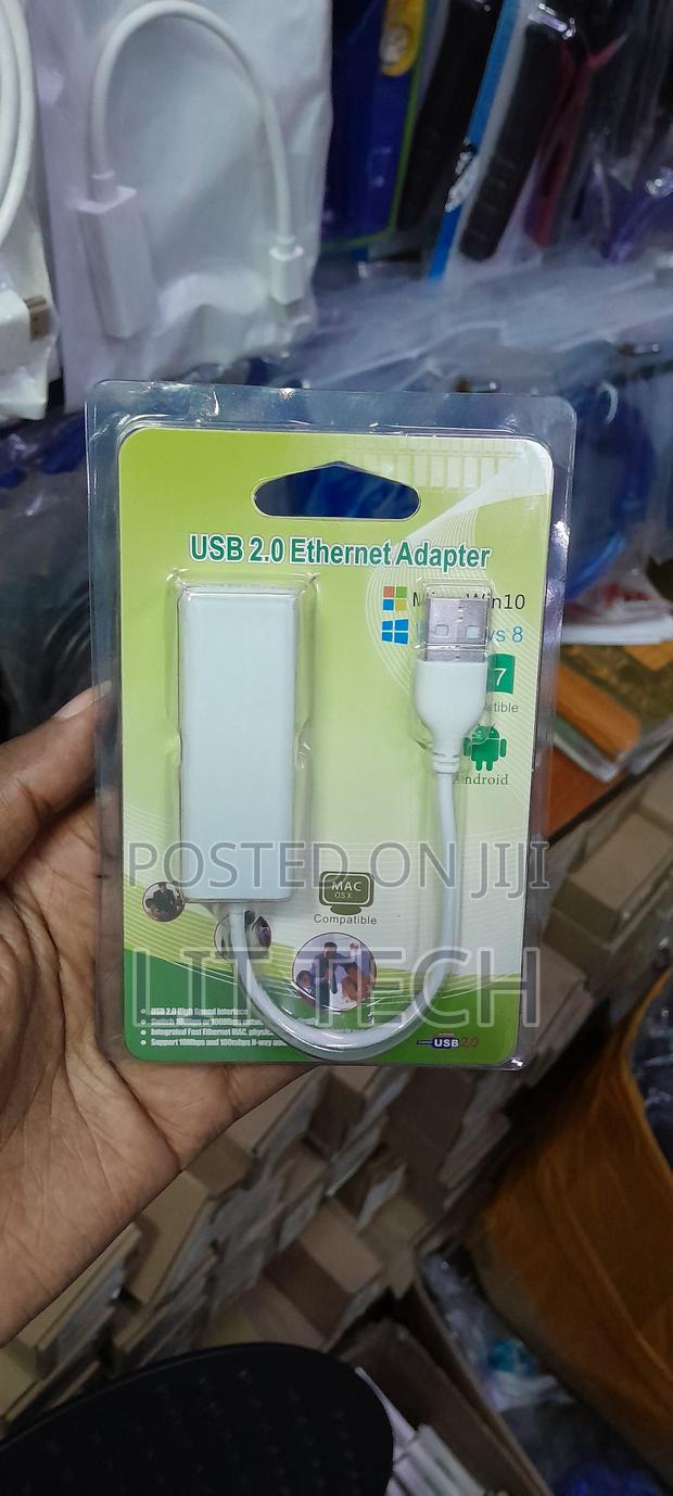 USB 2.0 to RJ45 Fast Ethernet Network Adapter (10/100 Mbps)