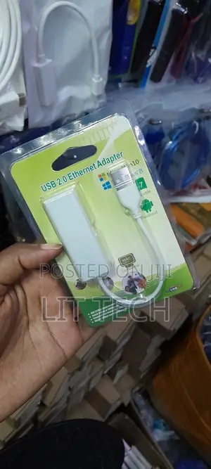 USB 2.0 to RJ45 Fast Ethernet Network Adapter (10/100 Mbps)