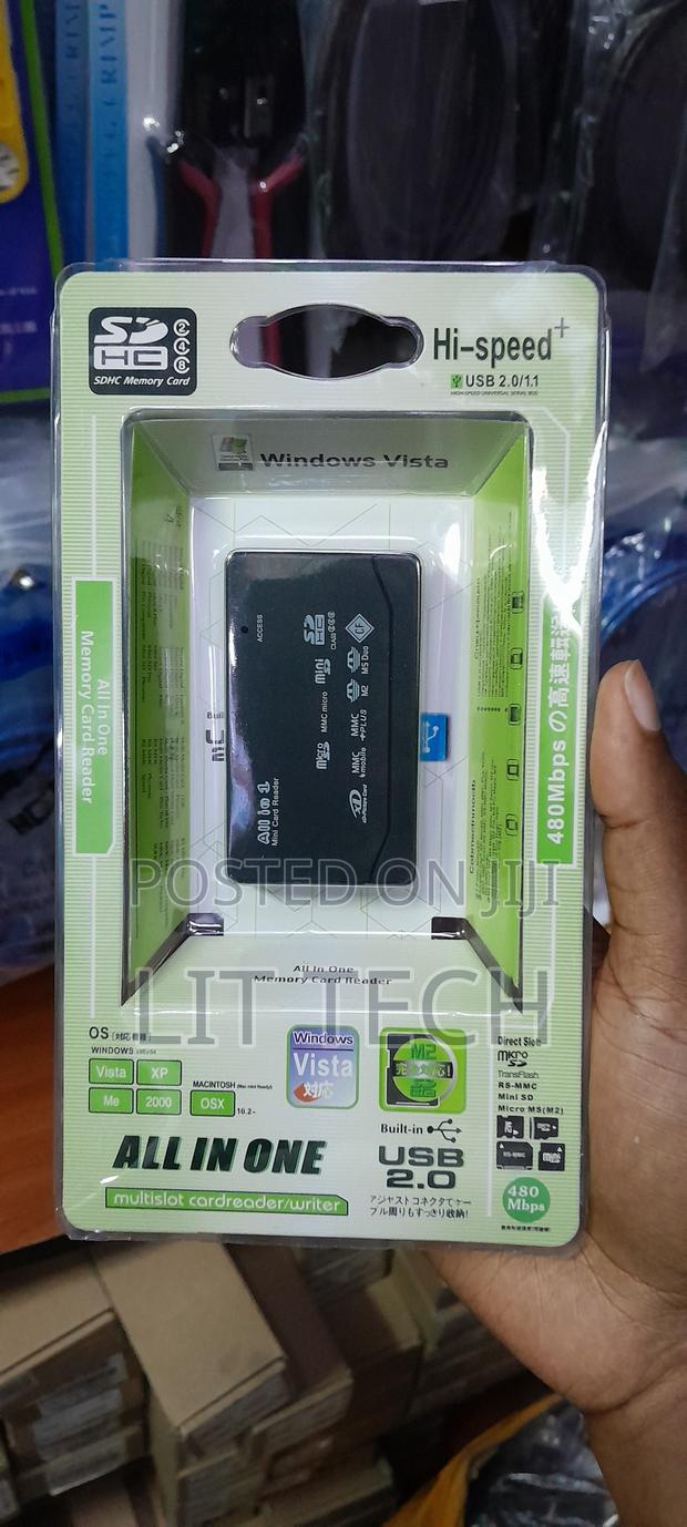 All-in-One Multi-Slot USB 2.0 Memory Card Reader/Writer