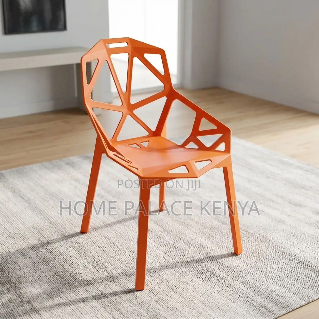 Plastic Chair; Stackable Heavy Duty Plastic Chair