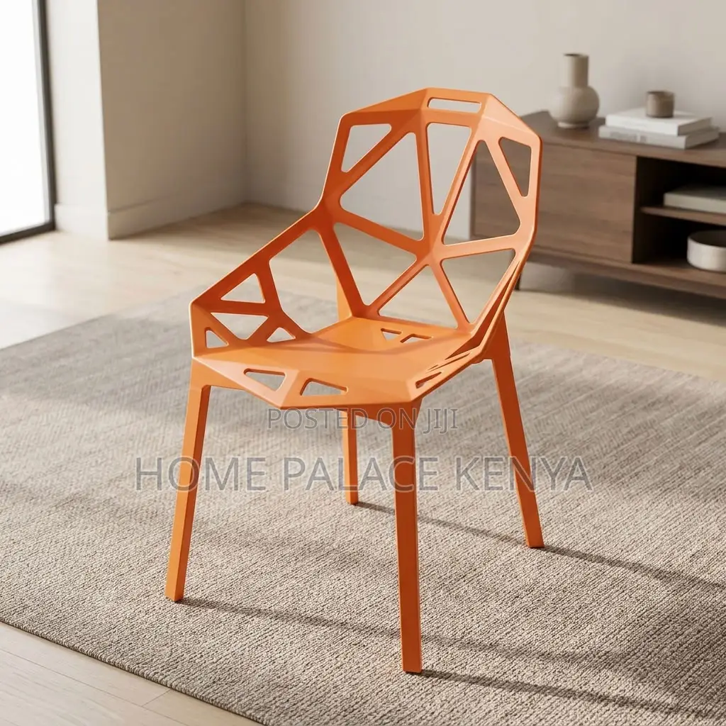Plastic Chair; Stackable Heavy Duty Plastic Chair