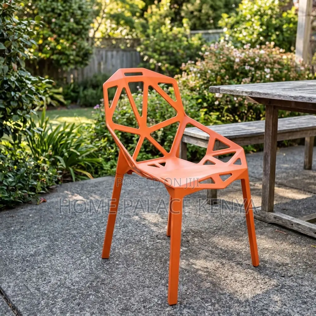 Plastic Chair; Stackable Heavy Duty Plastic Chair