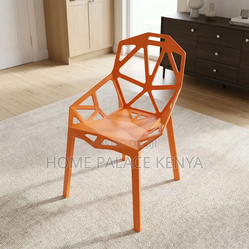 Plastic Chair; Stackable Heavy Duty Plastic Chair