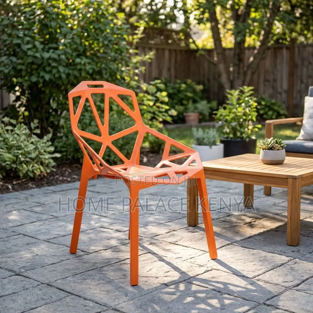 Plastic Chair; Stackable Heavy Duty Plastic Chair