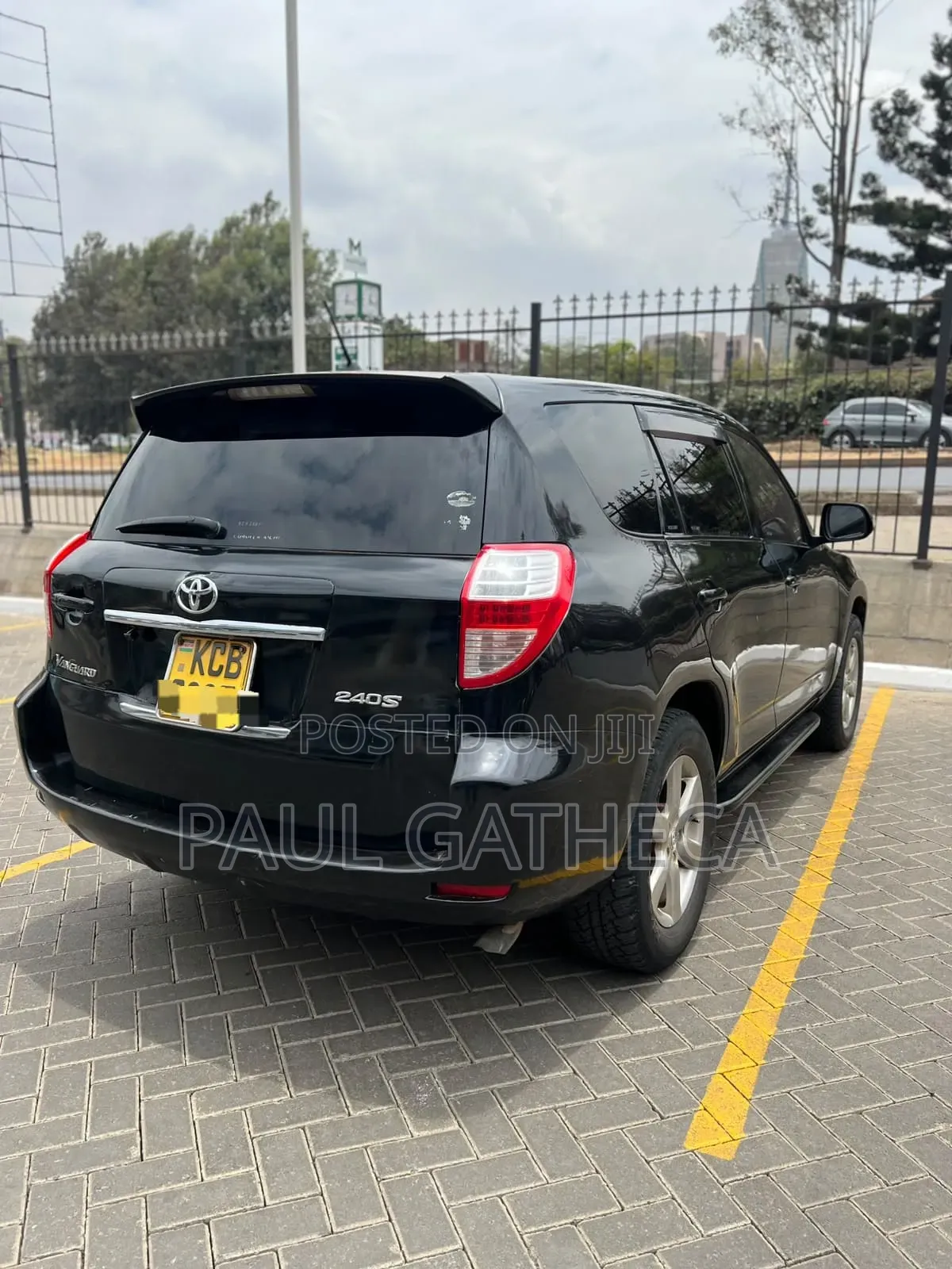 Toyota Vanguard 2007 Black