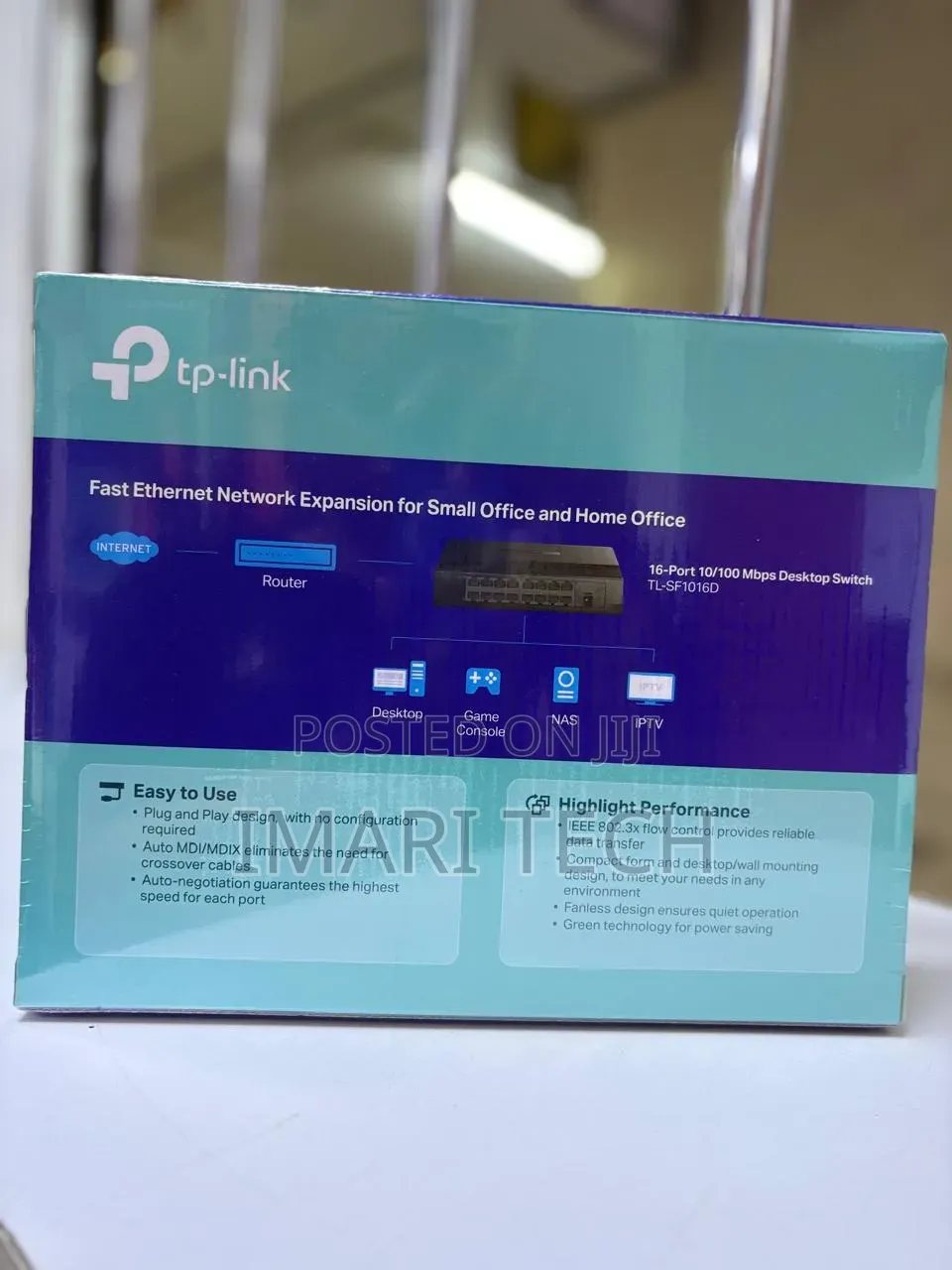 Tplink 16port Switch Tl-Sf1016d