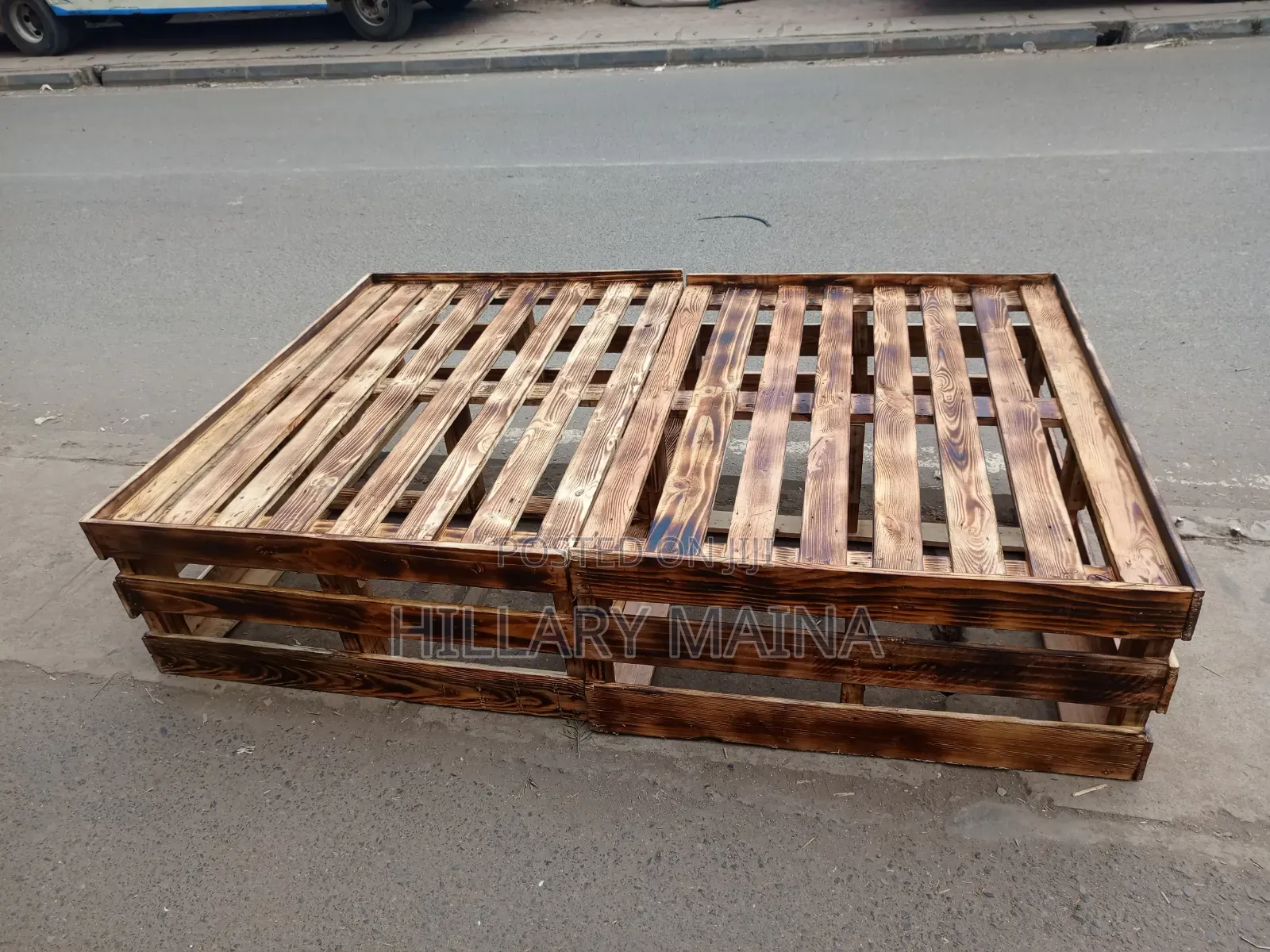 Detachable Pallet Bed