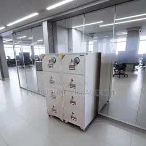 4-Drawer Diplomatic Fireproof Safe Cabinet