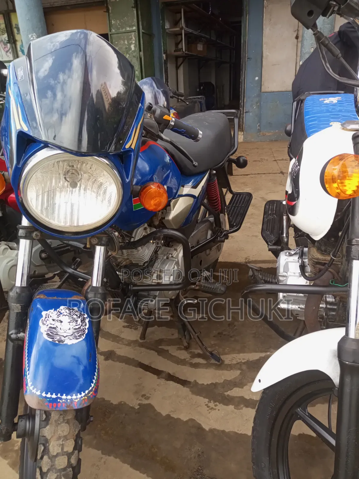 TVS HLX Plus ES 2024 Blue