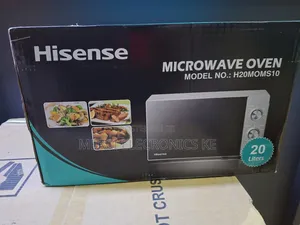Hisense Microwave 20l White Colur Mechanical Knob Control