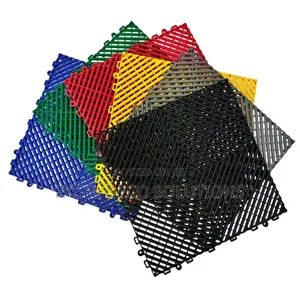 15mm Rigid Garage Tiles for Vehicle Weight Areas