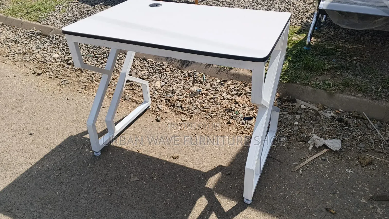 1mtr Office Metalic Desk