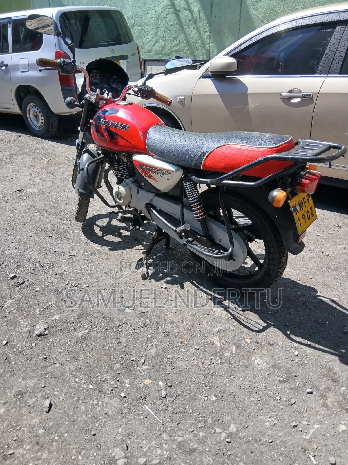 Bajaj Boxer 125 2021 Red