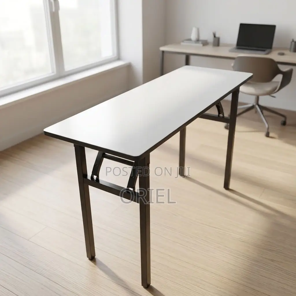 Office Table : 1500MM White Folding Table