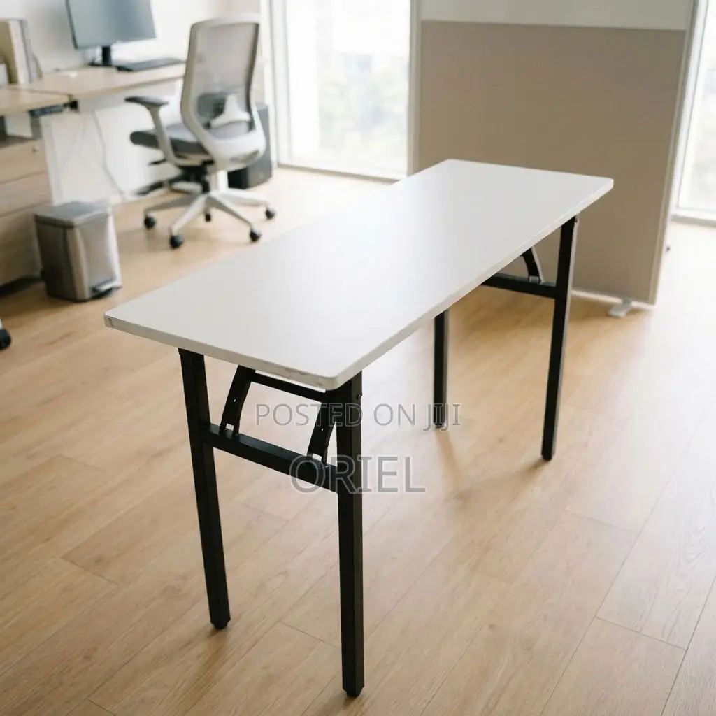 Office Table : 1500MM White Folding Table