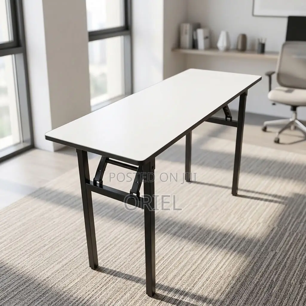 Office Table : 1500MM White Folding Table