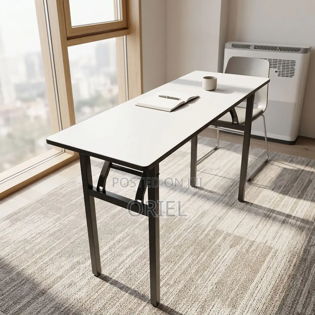 Office Table : 1500MM White Folding Table
