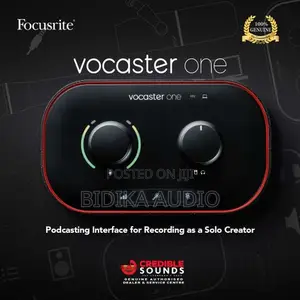 Focusrite Vocaster One — Podcasting Interface for Recording