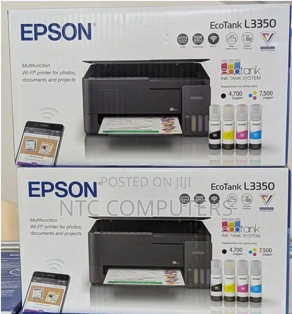 Epson EcoTank L3350 A4 (All-in-One) Multifunction Ink Tank Printer
