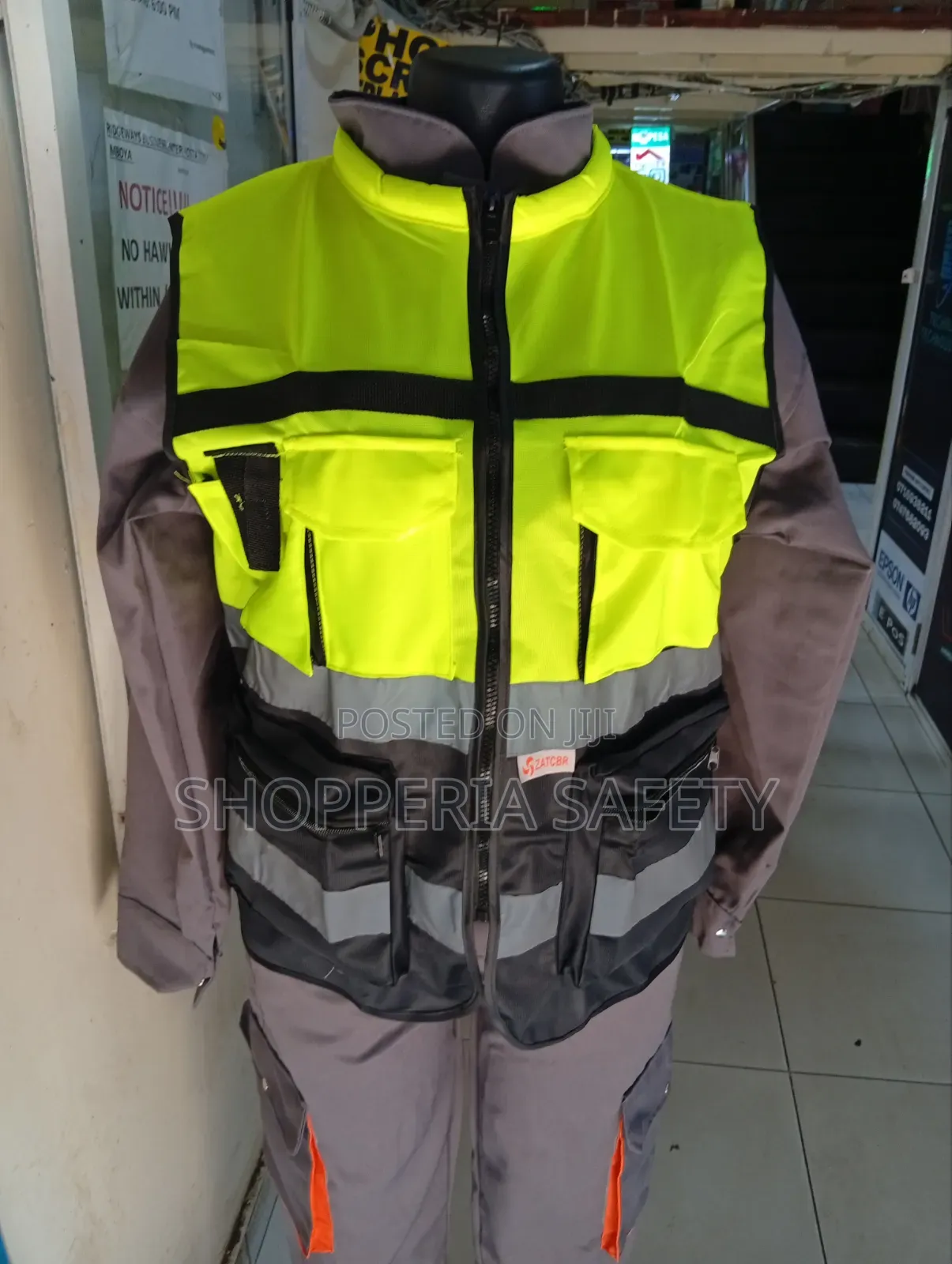 Round Neck Reflector Vest