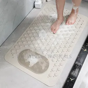 *Non-Slip Shower Mat Mildew Resistant Bathroom Rubber Bathtub Foot