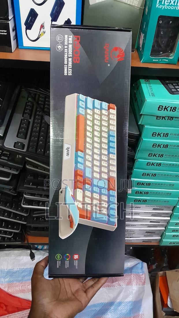 Raiku R908 Dual-Mode Wireless Keyboard & Mouse Combo