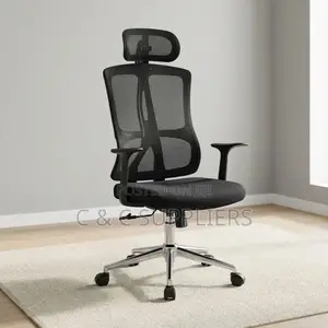 Reclining Ergonomic Mesh Task Chair.