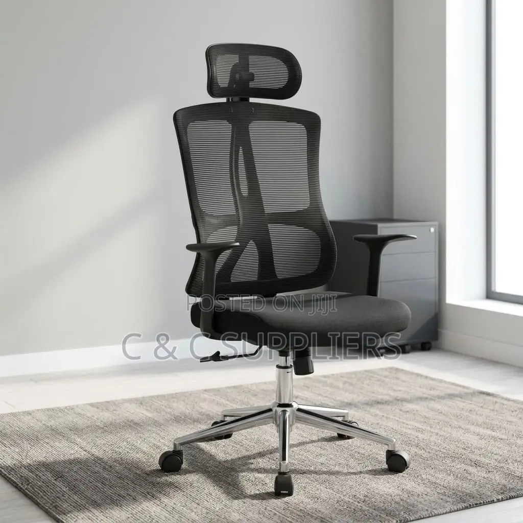 Reclining Ergonomic Mesh Task Chair.