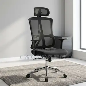 Reclining Ergonomic Mesh Task Chair.