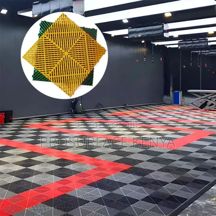 Drainage Garage Tiles for Parking and Work Areas