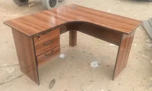 Corner Dark Walnuts Desks