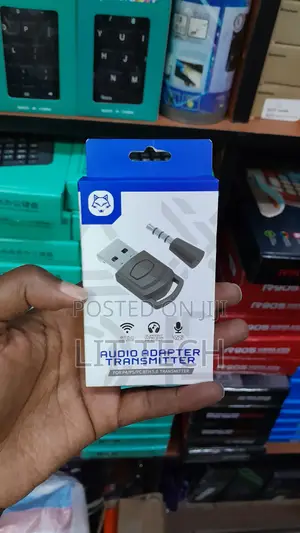 Bluetooth 5.0 Wireless Audio Adapter & Mic Transmitter for PS4, PS5,PC