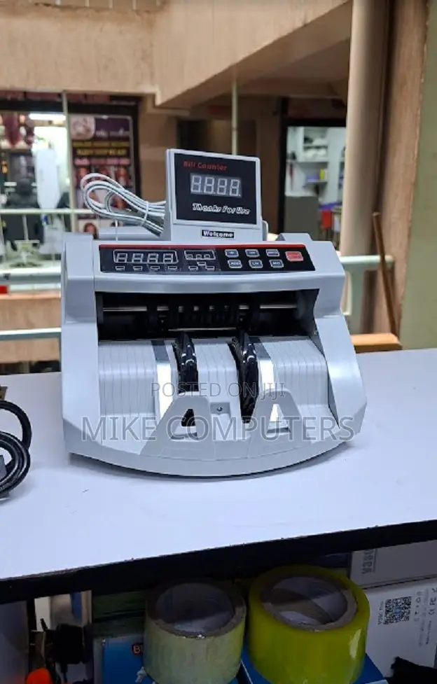 Portable Currency Counter With UV Detection and Add Function for Shops