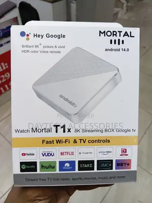 Mortal T1x 8K Android TV Box