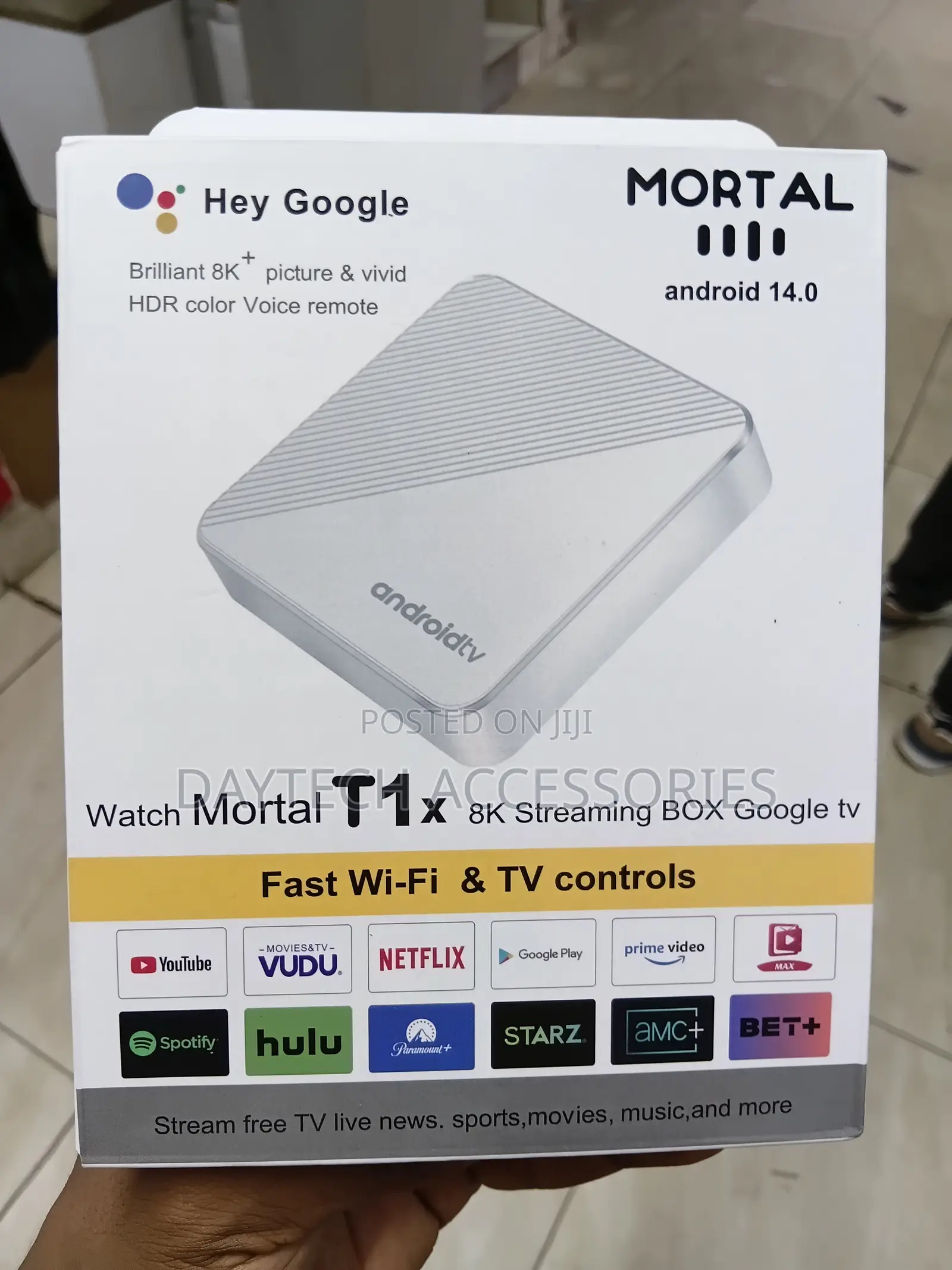 Mortal T1x 8K Android TV Box