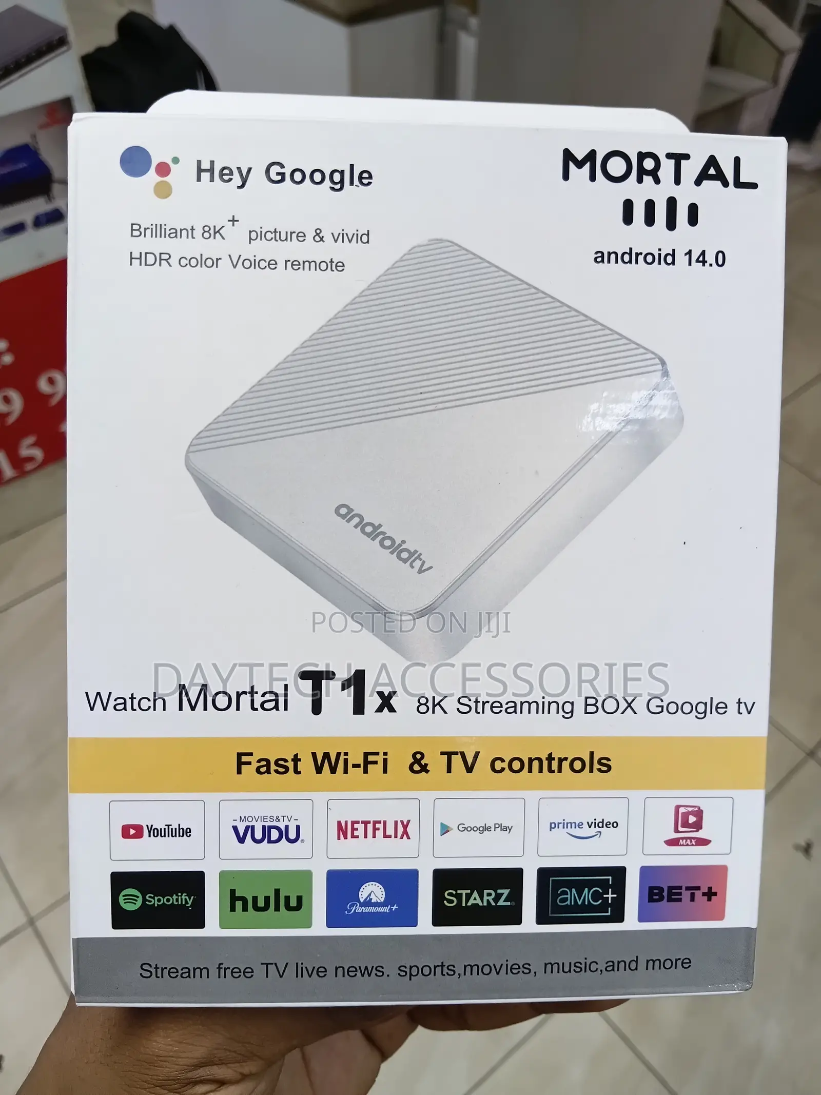 Mortal T1x 8K Android TV Box