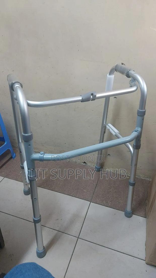 Medical Stability Walker With Foldable Frame and Adjustable Height - main view