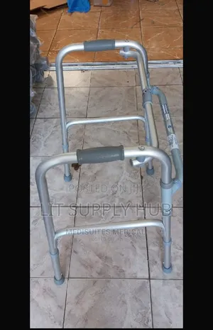 Medical Stability Walker With Foldable Frame and Adjustable Height