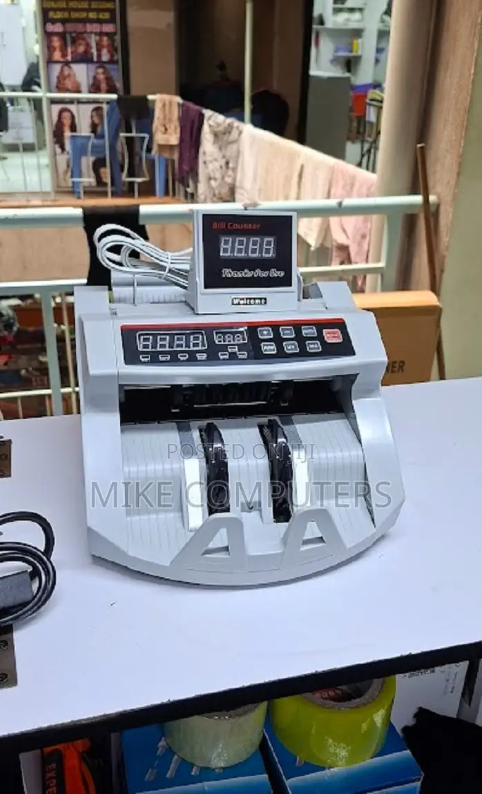 Compact Portable Bill Counter With UV and Magnetic Detection