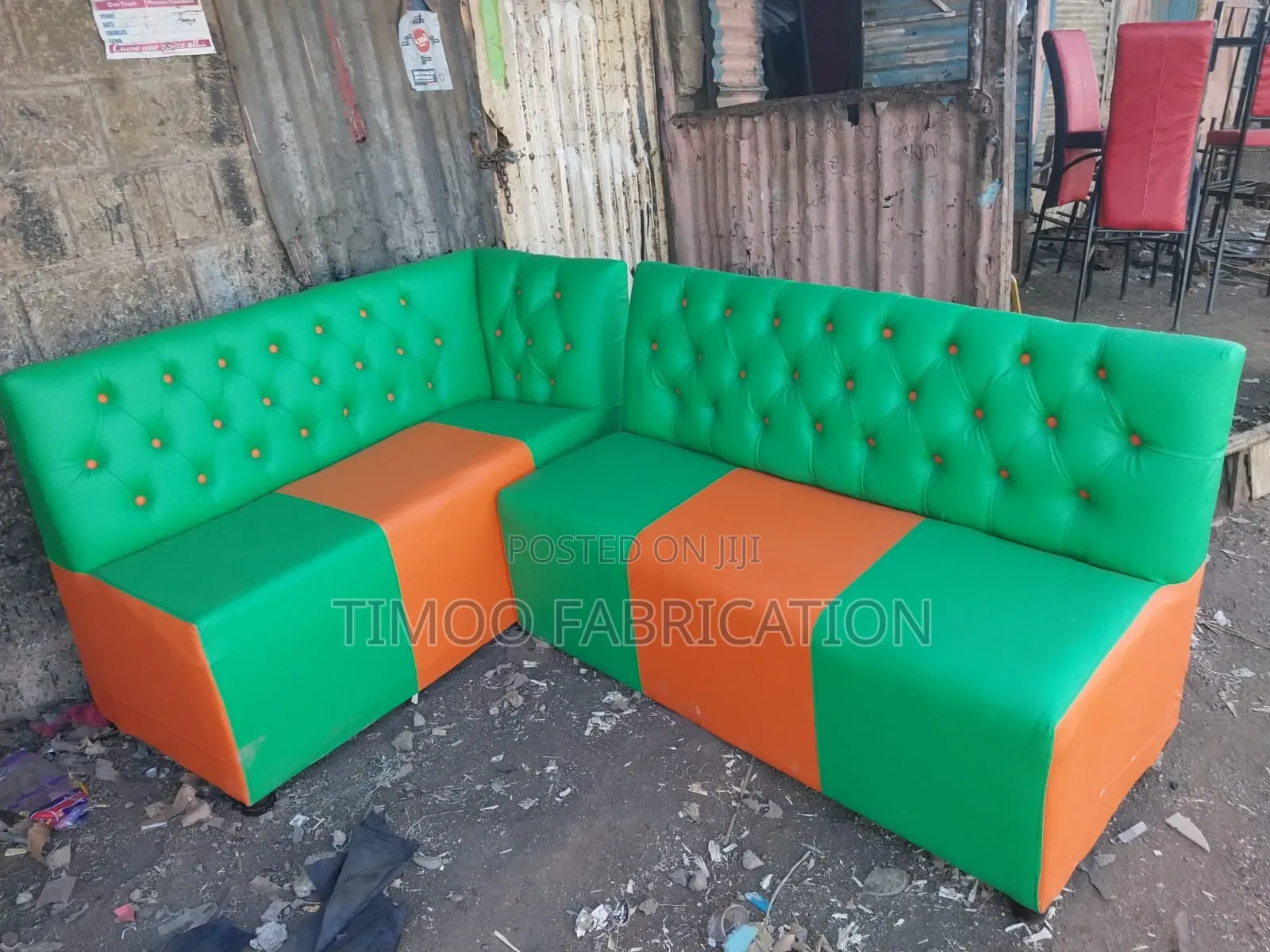 Restaurant Benches L-Shape