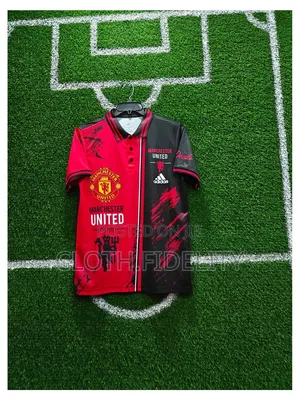 Manchester United 90s Concept Polo Jersey.